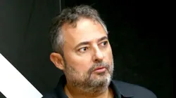 SP - SANTOS - 25/06/2025 - SANTOS, APRESENTACAO - Executivo de futebol Alexandre Mattos durante sua apresentacao oficial em coletiva de imprensa realizada no Vila Belmiro. F