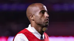 Lucas Moura jogou ontem entrando no segundo tempo.
