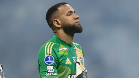 Goleiro diz que classificação na Sul-Americana foi ao 'estilo Galo' (Foto: Pedro Souza / Atlético)