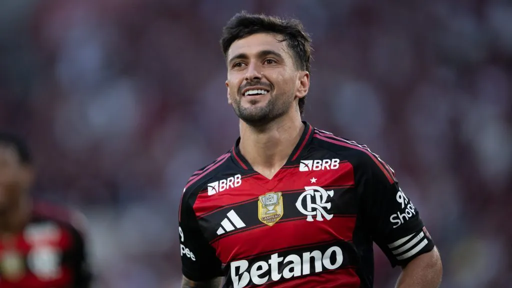 Arrascaeta pelo Flamengo Foto: Jorge Rodrigues/AGIF