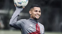 Mailton treinando pelo São Paulo - Foto: Erico Leonan / São Paulo FC