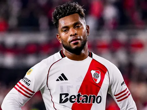 Números de Borja no River superam sua passagem pelo Palmeiras