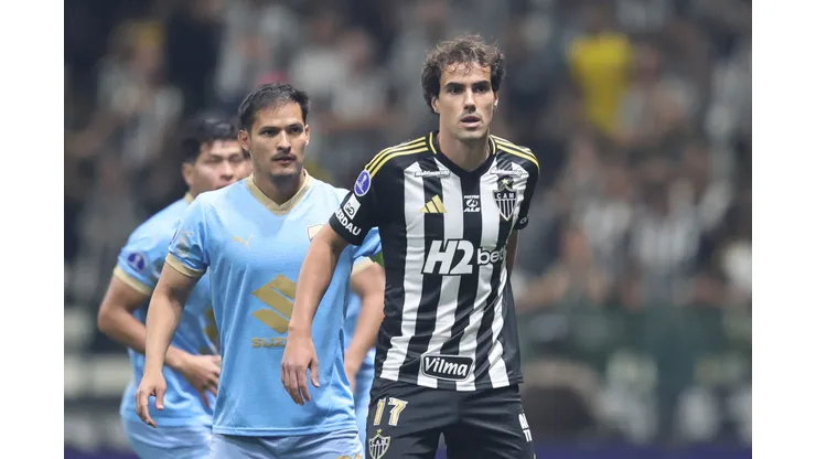 MG - BELO HORIZONTE - 24/09/2025 - COPA SUL-AMERICANA 2025, ATLETICO-MG X BOLIVAR - Igor Gomes jogador do Atletico-MG durante partida contra o Bolivar no estadio Arena MRV pelo campeonato Copa Sul-americana 2025. Foto: Gilson Lobo/AGIF