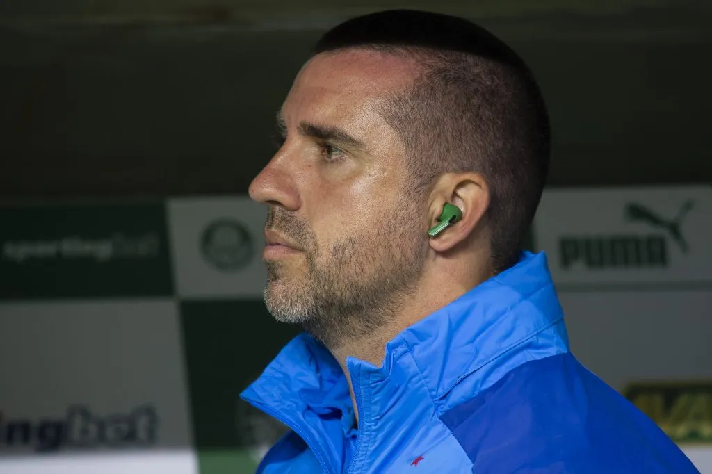 João Martins declarou, há cerca de 10 dias, sobre os problemas de Flaco em seu início pelo SEP – Foto: Anderson Romao/AGIF