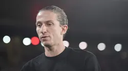 Filipe Luis é o técnico do Flamengo. Foto: Thiago Ribeiro/AGIF