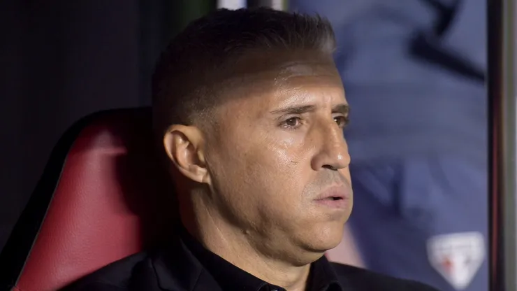 Hernán Crespo é o técnico do São Paulo. Foto: Alan Morici/AGIF