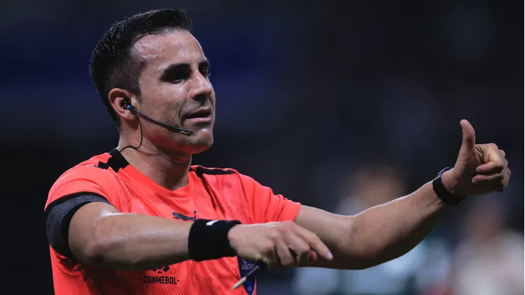 Piero Maza, árbitro de Estudiantes x Flamengo na Libertadores