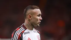 RS - PORTO ALEGRE - 20/08/2025 - COPA LIBERTADORES 2025, INTERNACIONAL X FLAMENGO - Everton Cebolinha jogador do Flamengo durante partida contra o Internacional no estadio Beira-Rio pelo campeonato Copa Libertadores 2025.