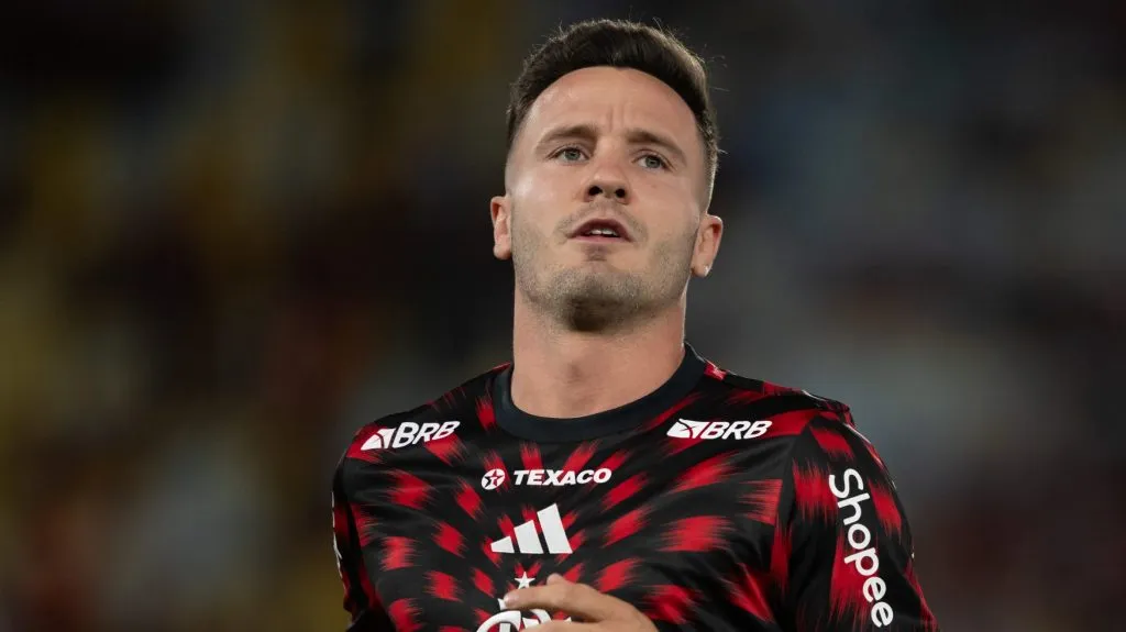 Saúl analisa classificação do Flamengo na Libertadores – Foto: Jorge Rodrigues/AGIF