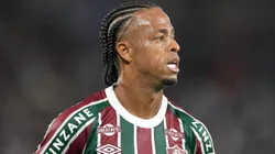 Keno jogador do Fluminense durante partida contra o Gremio no estadio Maracana pelo campeonato Brasileiro A 2025. Foto: Thiago Ribeiro/AGIF