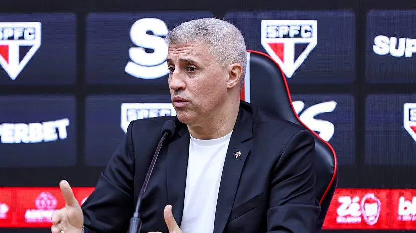 Crespo no São Paulo. Foto: Ricardo Moreira/Getty Images