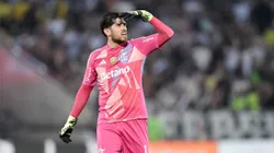 RJ - RIO DE JANEIRO - 21/09/2025 - BRASILEIRO A 2025, FLAMENGO X VASCO - Rossi goleiro do Flamengo comemora gol durante partida contra o Vasco no estadio Maracana pelo campeonato Brasileiro A 2025. Foto: Thiago Ribeiro/AGIF