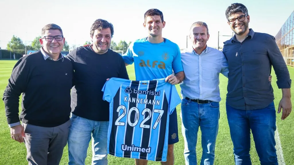 Grêmio renova contrato com o zagueiro Kannemann Foto: Lucas Uebel / Grêmio FBPA