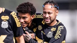 Robinho Jr foi liberado por Vojvoda para defender Santos no Sub-20 - Foto: Raul Baretta/Santos FC