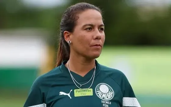Camilla Orlando, do Palmeiras, é a nova treinadora da Seleção Brasileira feminina sub-20. Foto: Reprodução/Instragram/@camillaorlando