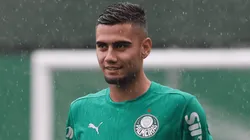 Andreas Pereira foi um dos jogadores do Palmeiras que abusaram da provocação contra o River - Foto: Cesar Greco/Ag. Palmeiras