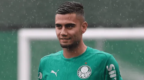 Andreas Pereira foi um dos jogadores do Palmeiras que abusaram da provocação contra o River - Foto: Cesar Greco/Ag. Palmeiras