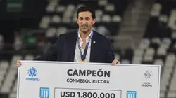 O Racing de Milito venceu o Botafogo na Recopa de 2025. Photo by Wagner Meier/Getty Images