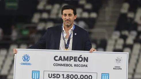 O Racing de Milito venceu o Botafogo na Recopa de 2025. Photo by Wagner Meier/Getty Images