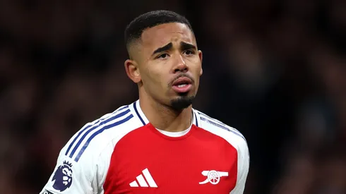 Gabriel Jesus, atacante do Arsenal - Foto: Alex Pantling/Getty Images