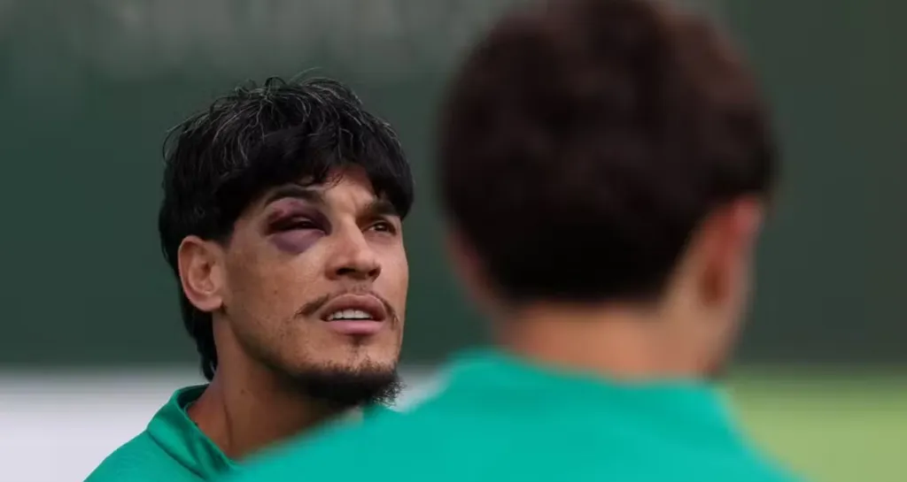 Gustavo Gomez no Palmeiras - Foto: César Greco/Ag. Palmeiras