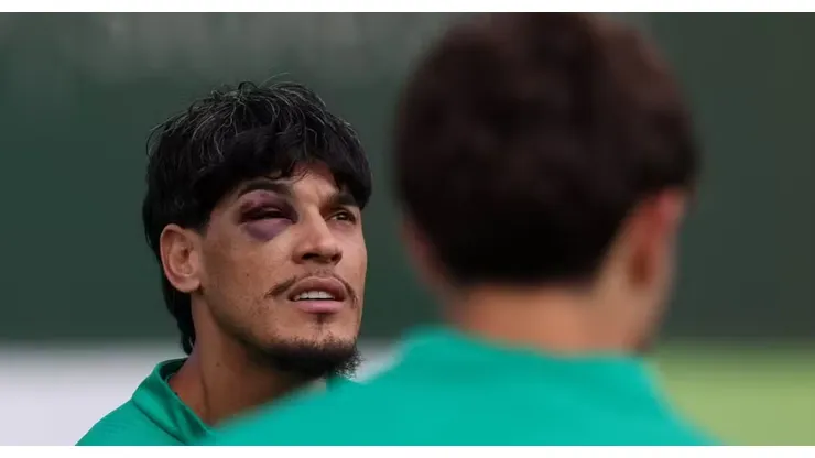 Gómez é um dos 9 pendurados do Palmeiras contra o Bahia - Foto: César Greco/Ag. Palmeiras