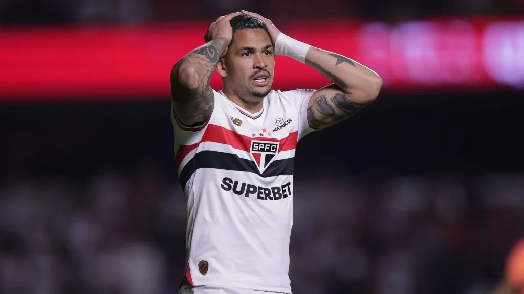 Luciano é titular no São Paulo. Foto: Ettore Chiereguini/AGIF