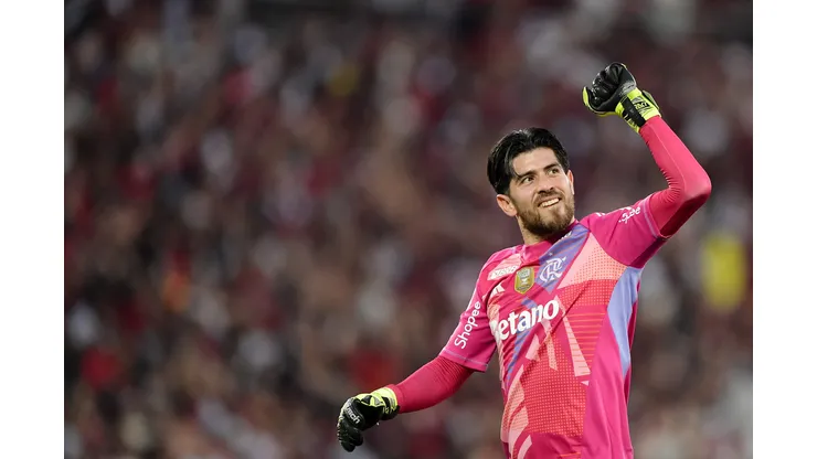 RJ - RIO DE JANEIRO - 21/09/2025 - BRASILEIRO A 2025, FLAMENGO X VASCO - Rossi goleiro do Flamengo durante partida contra o Vasco no estadio Maracana pelo campeonato Brasileiro A 2025. Foto: Thiago Ribeiro/AGIF