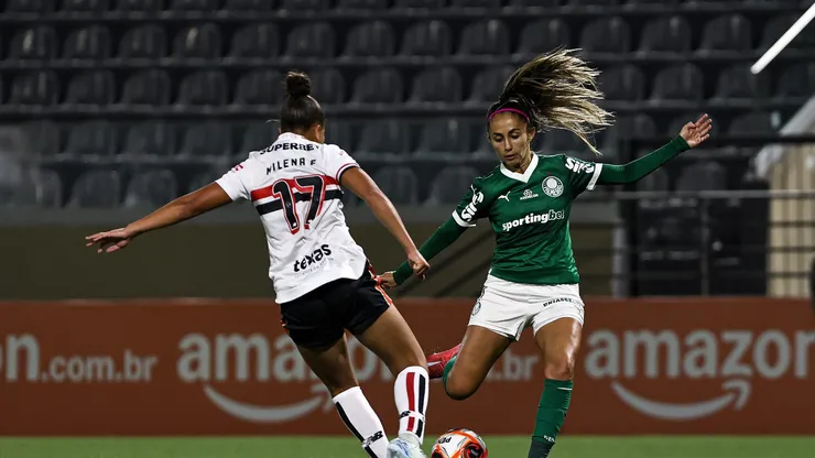 Palmeiras e São Paulo no primeiro turno do Paulistão Feminino - Foto: Rebeca Reis/Agência Paulistão