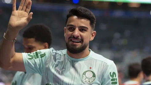 Flaco durante partida da Série A