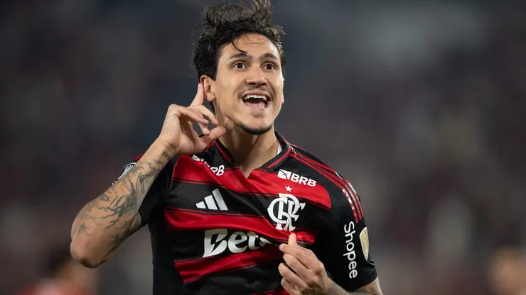 Pedro, atacante do Flamengo. Foto: Jorge Rodrigues/AGIF