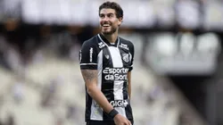 Pedro Raul jogador do Ceara durante partida contra o Bragantino no estadio Arena Castelao pelo campeonato Brasileiro A 2025. Foto: Baggio Rodrigues/AGIF
