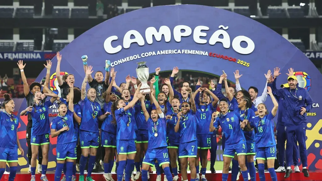 Seleção Brasileira Feminina campeã da Copa América Feminina 2025