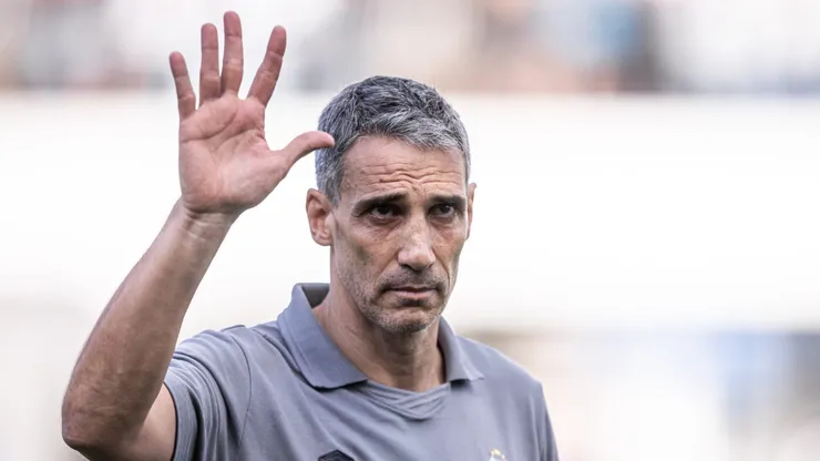 Vojvoda no comando do Santos FC. Raul Baretta/ Santos FC