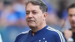 Pedrinho BH durante partida entre Cruzeiro e Santos, no Mineirão, pelo Brasileirão.