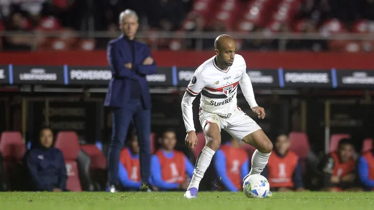 Lucas, jogador do São Paulo. Foto: Alan Morici/AGIF.