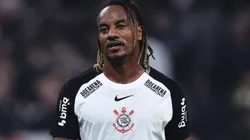 André Carrillo durante partida entre Corinthians e Cruzeiro, na Neo Química Arena, pelo Brasileirão.