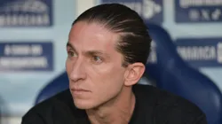 RJ - RIO DE JANEIRO - 21/09/2025 - BRASILEIRO A 2025, FLAMENGO X VASCO - Filipe Luis tecnico do Flamengo durante partida contra o Vasco no estadio Maracana pelo campeonato Brasileiro A 2025. Foto: Thiago Ribeiro/AGIF