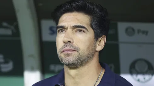 Abel Ferreira, técnico do Palmeiras em partida pelo campeonato brasileiro