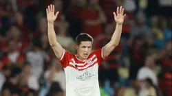 Carrillo na partida contra o Flamengo. Photo by Buda Mendes/Getty Images