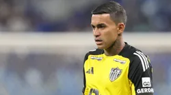 Dudu, jogador do Atlético-MG, durante aquecimento antes da partida contra o Cruzeiro no estadio Mineirao pelo campeonato Copa Do Brasil 2025. Foto: Gilson Lobo/AGIF