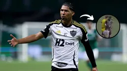 Rony, atacante do Atlético Mineiro em partida do campeonato brasileiro