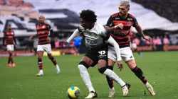 Corinthians x Flamengo se enfrentam pelo Brasileirão. Foto: Ettore Chiereguini/AGIF