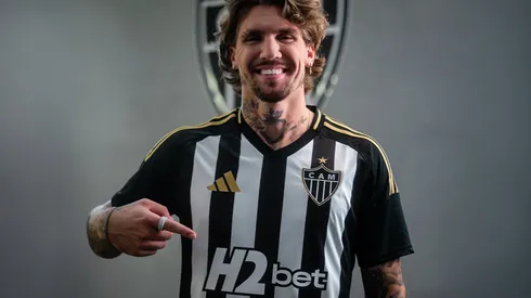 Lyanco é estrela de vídeo feito pelo Galo para a torcida (Foto: Divulgação/Atlético-MG)