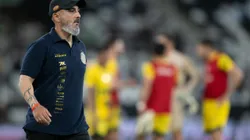 Guanaes se revolta com Rafael Klein e aponta erros em derrota para o Atlético-MG. Foto: Jorge Rodrigues/AGIF