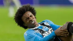 Willian já havia sentido dores no clássico Gre-Nal