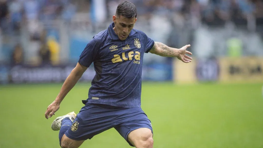 Pavón durante partida. Foto: Maxi Franzoi/AGIF