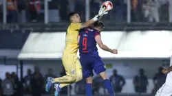 Gabriel Brazão jogador do Santos durante partida contra o Bragantino - Foto: Reinaldo Campos/AGIF