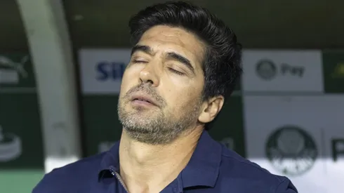 Abel Ferreira, técnico do Palmeiras em partida pelo campeonato brasileiro