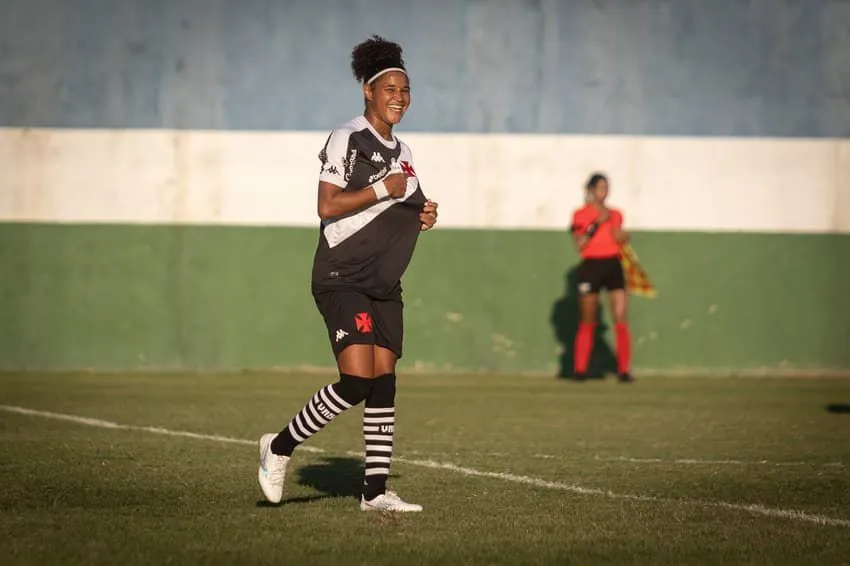 Mavi, artilheira da Colina. Foto: Dikran Sahagian/Vasco